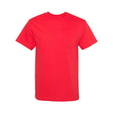 1305 ALSTYLE Classic Pocket T-Shirt Red