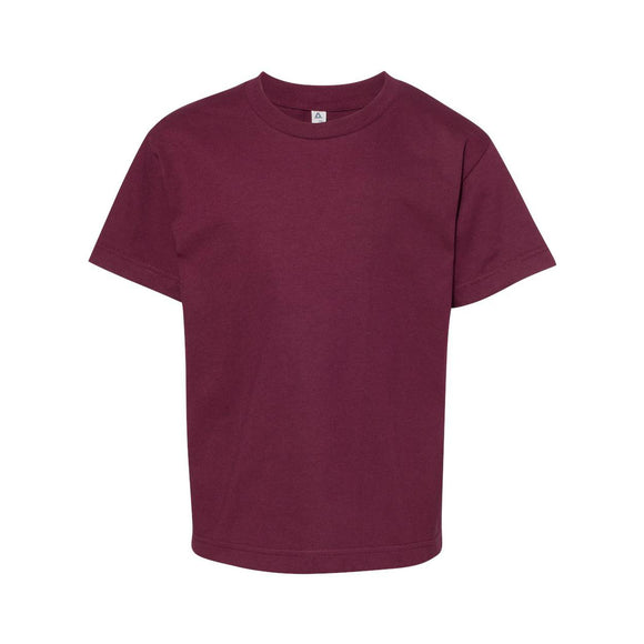 3381 ALSTYLE Youth Classic T-Shirt Burgundy