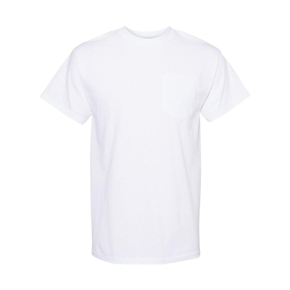 1905 ALSTYLE Heavyweight Pocket T-Shirt White
