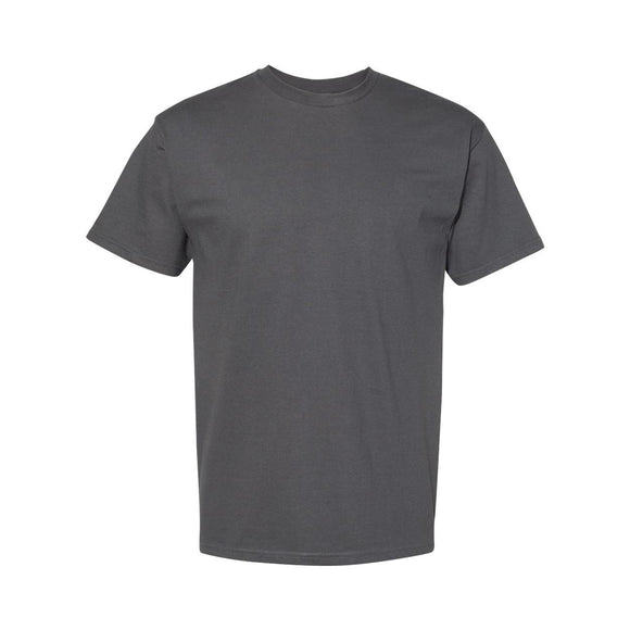 1701 American Apparel Midweight Cotton Unisex Tee Charcoal