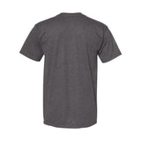 1701 American Apparel Midweight Cotton Unisex Tee Heather Charcoal