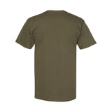 1701 American Apparel Midweight Cotton Unisex Tee Military Green