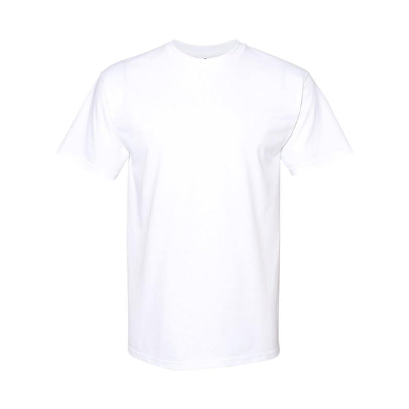 1701 American Apparel Midweight Cotton Unisex Tee White