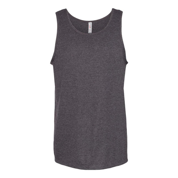 5307 ALSTYLE Ultimate Tank Top Charcoal Heather