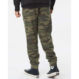 IND20PNT Independent Trading Co. Midweight Fleece Pants Forest Camo