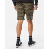 IND20SRT Independent Trading Co. Midweight Fleece Shorts Forest Camo