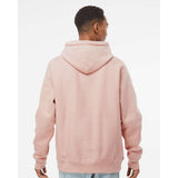 IND5000P Independent Trading Co. Legend - Premium Heavyweight Cross-Grain Hooded Sweatshirt Dusty Pink