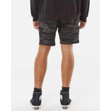 IND20SRT Independent Trading Co. Midweight Fleece Shorts Black Camo