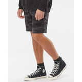 IND20SRT Independent Trading Co. Midweight Fleece Shorts Black Camo
