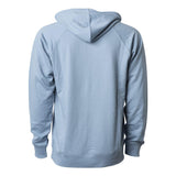 SS1000 Independent Trading Co. Icon Lightweight Loopback Terry Hooded Sweatshirt Misty Blue
