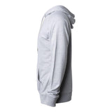SS1000 Independent Trading Co. Icon Lightweight Loopback Terry Hooded Sweatshirt Athletic Heather