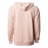 SS1000 Independent Trading Co. Icon Lightweight Loopback Terry Hooded Sweatshirt Rose