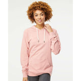SS1000 Independent Trading Co. Icon Lightweight Loopback Terry Hooded Sweatshirt Rose