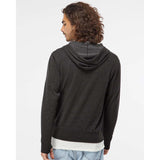 SS1000Z Independent Trading Co. Icon Lightweight Loopback Terry Full-Zip Hooded Sweatshirt Charcoal Heather