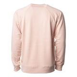 SS1000C Independent Trading Co. Icon Lightweight Loopback Terry Crewneck Sweatshirt Rose