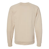 SS1000C Independent Trading Co. Icon Lightweight Loopback Terry Crewneck Sweatshirt Sand