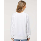 SS1000C Independent Trading Co. Icon Lightweight Loopback Terry Crewneck Sweatshirt White