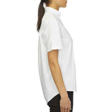 18CV301 Van Heusen Women's Oxford Short Sleeve Shirt White