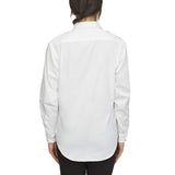 18CV310 Van Heusen Women's Aviation Long Sleeve Shirt White