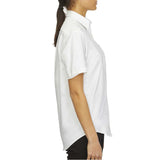 18CV311 Van Heusen Women's Short Sleeve Aviation Shirt White