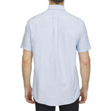 18CV314 Van Heusen Oxford Short Sleeve Shirt Blue