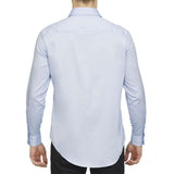 18CV316 Van Heusen Slim-Fit Twill Shirt English Blue