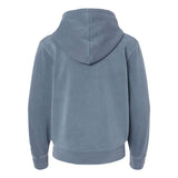 PRM1500Y Independent Trading Co. Youth Midweight Pigment-Dyed Hooded Sweatshirt Pigment Slate Blue